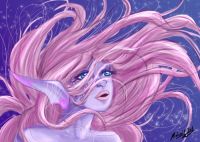 Della\'s flowing locks